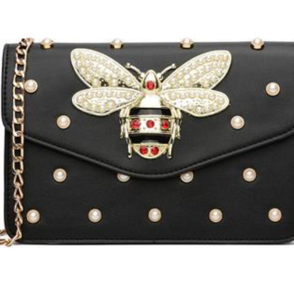 Black Bee Purse